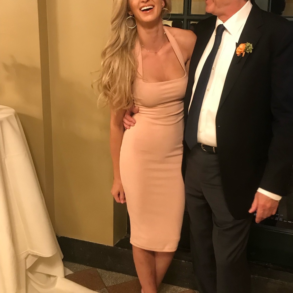 Boulevard midi dress - blush pink